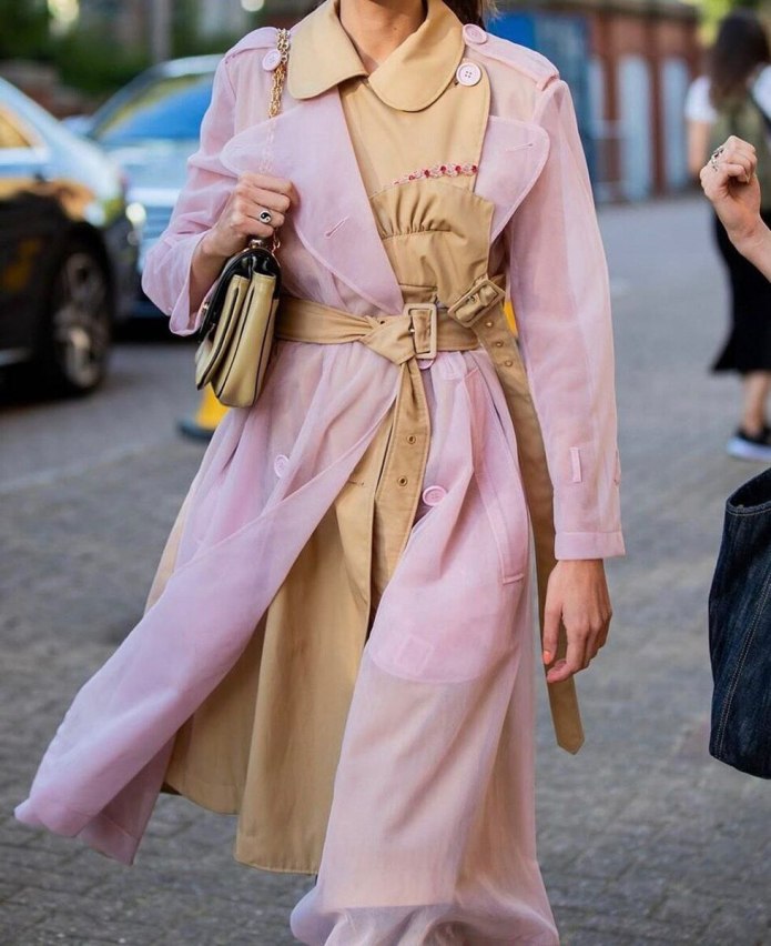 Плащ тренч 2020 Street Style