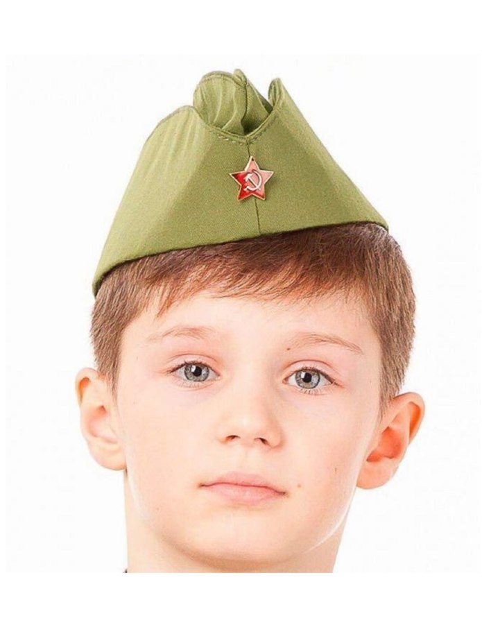 Пилотки военные для детей