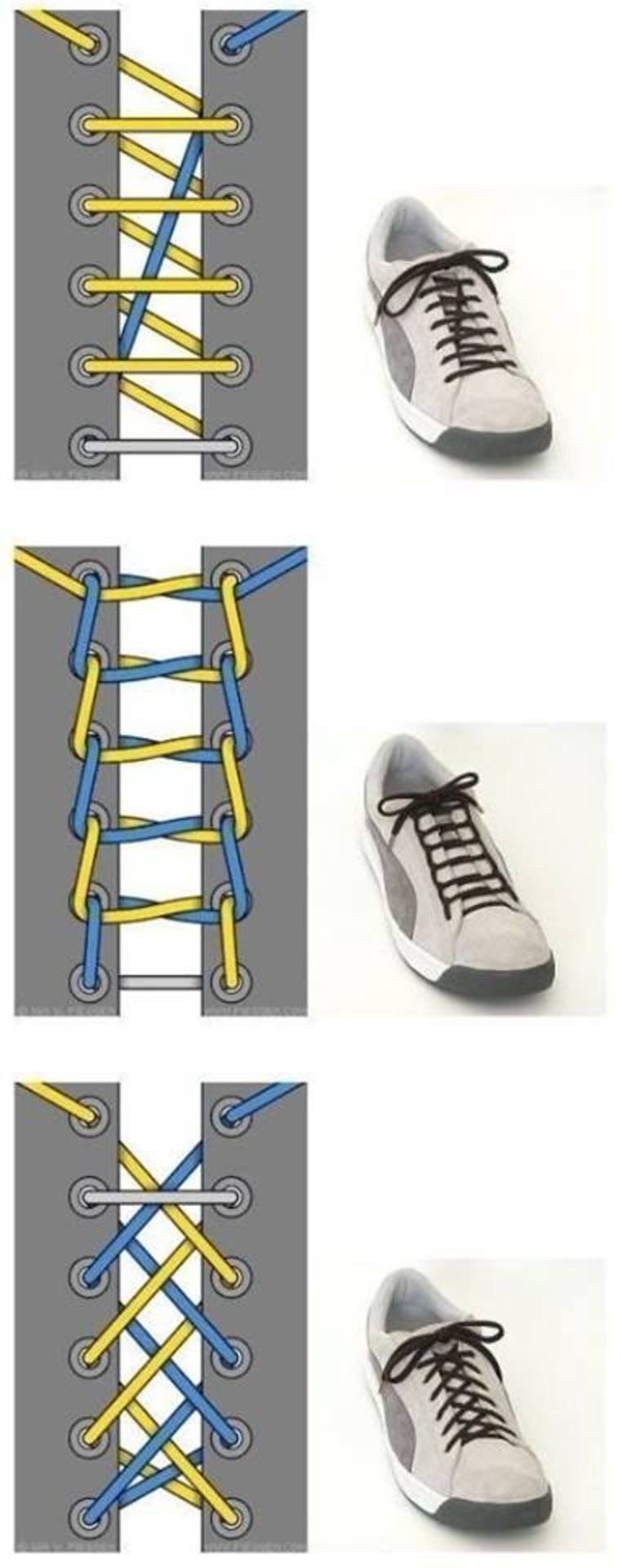 Как завязать кроссовки адидас