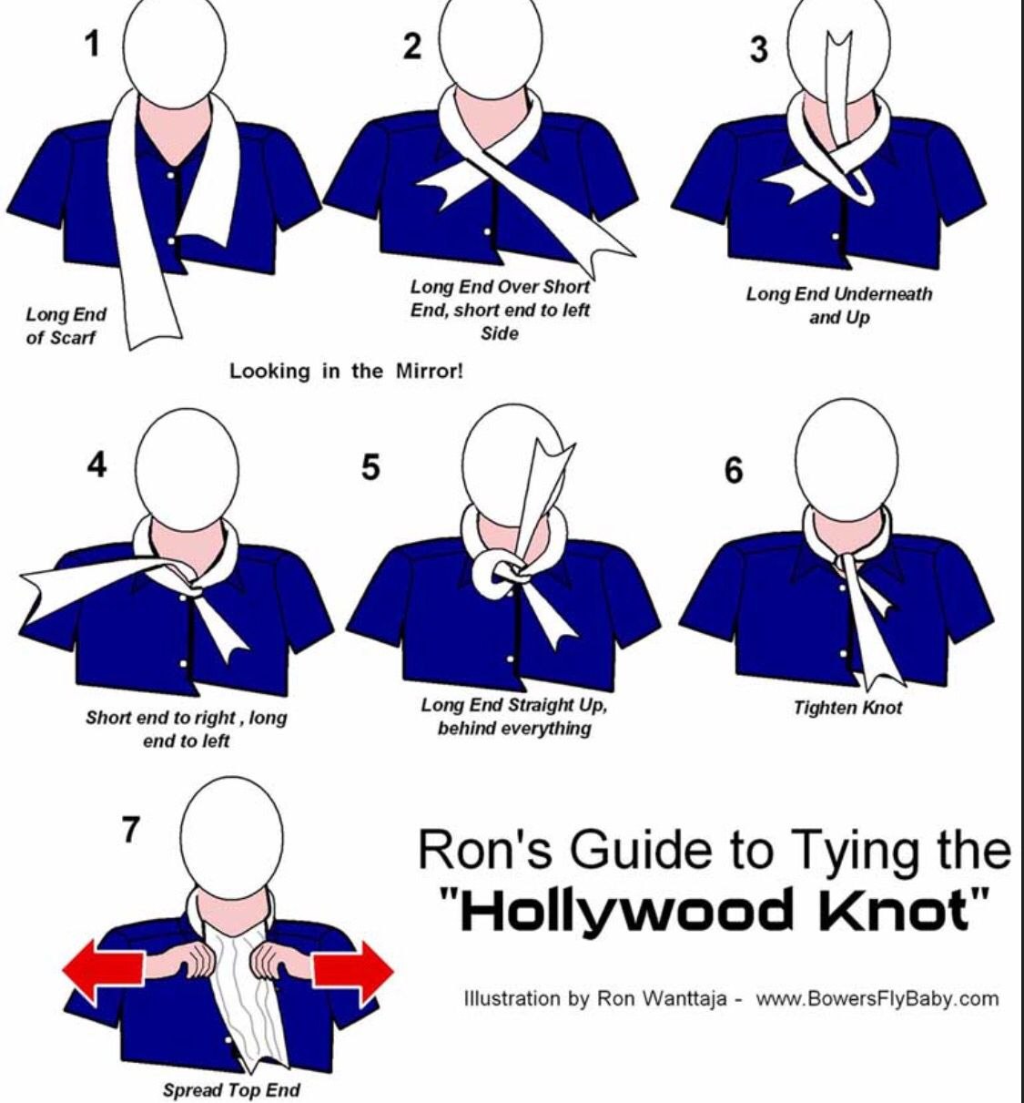 Как завязывать фанатский шарф