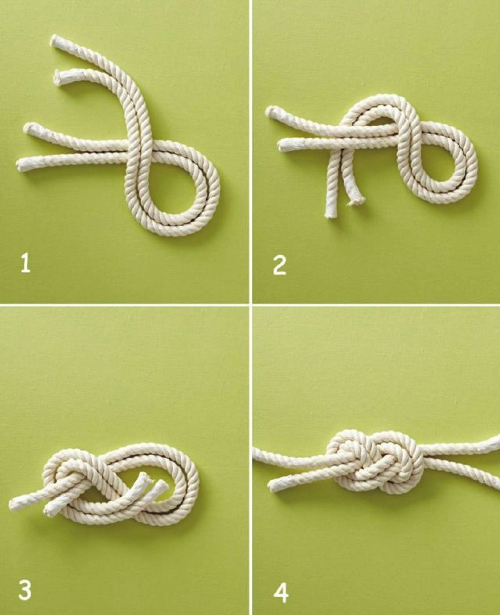 Морской узел. Узлы из веревки. Красивые узлы из шнурков. Плетение морских узлов. Как завязывать два шнурка