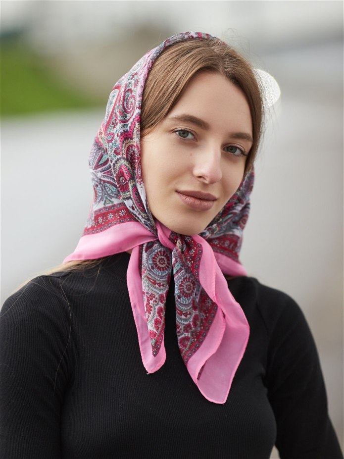 Модные платки на голову