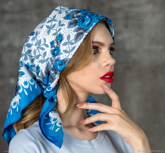 Красивые платки на голову