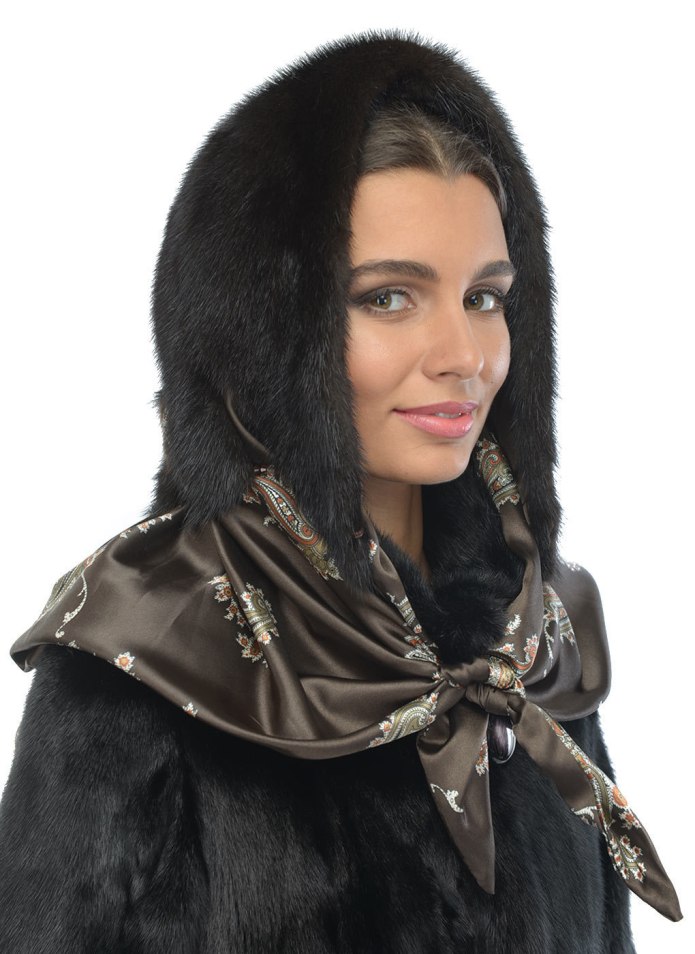 Позы для рисования в шарфе