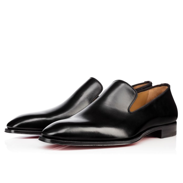 Christian louboutin мужские мокасины шипы