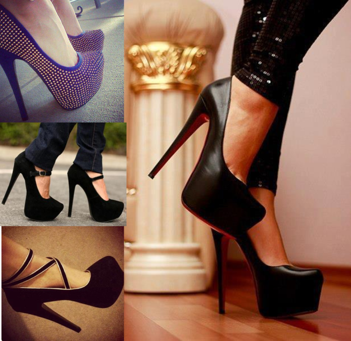 Louboutin hot chick туфли