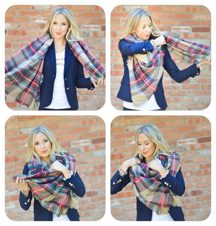 Шарф Solid Multi Scarf