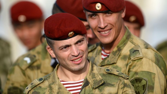Зеленая беретка пограничника