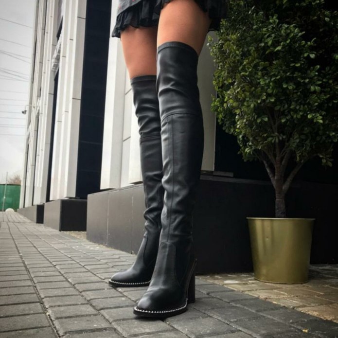 Сапоги ботфорты Alexander Wang
