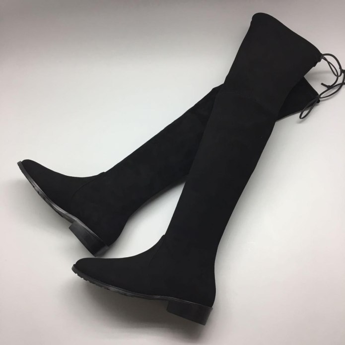 Stuart Weitzman сапоги замшевые