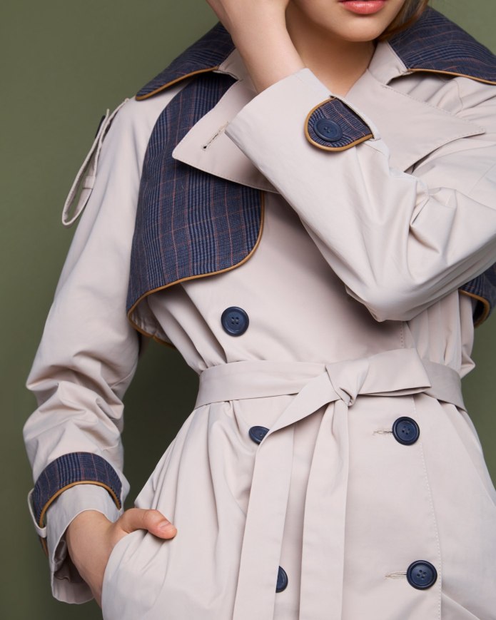 Тренч хаки Burberry