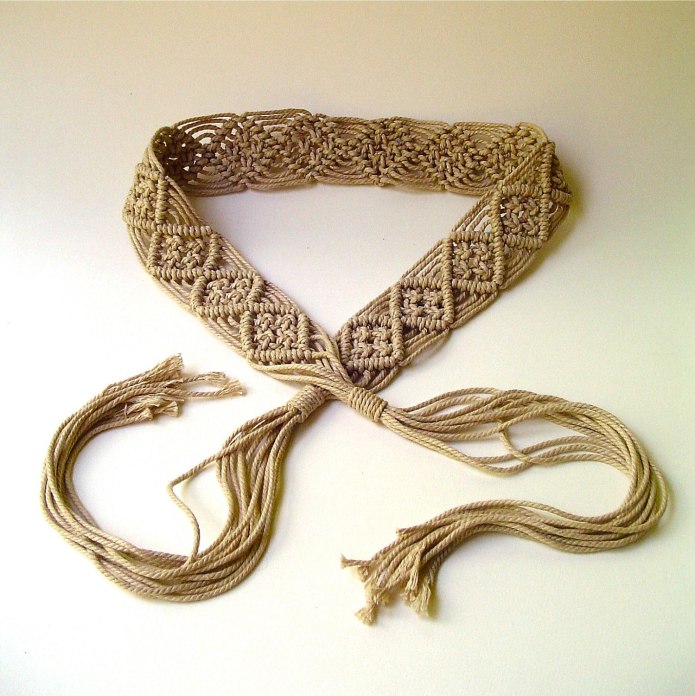Pinko Belt Macrame