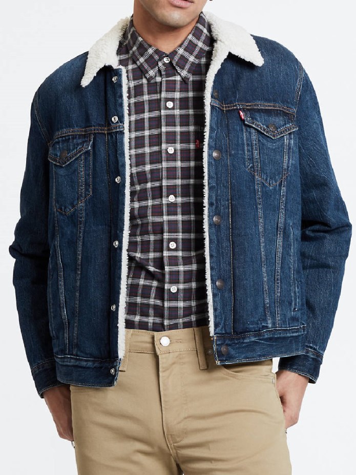 Levis Sherpa Trucker