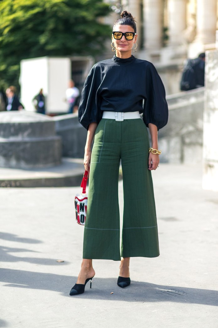 Брюки кюлоты Street Style