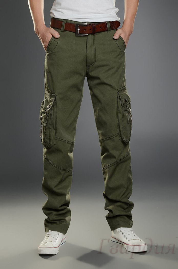 Карго джоггеры Military