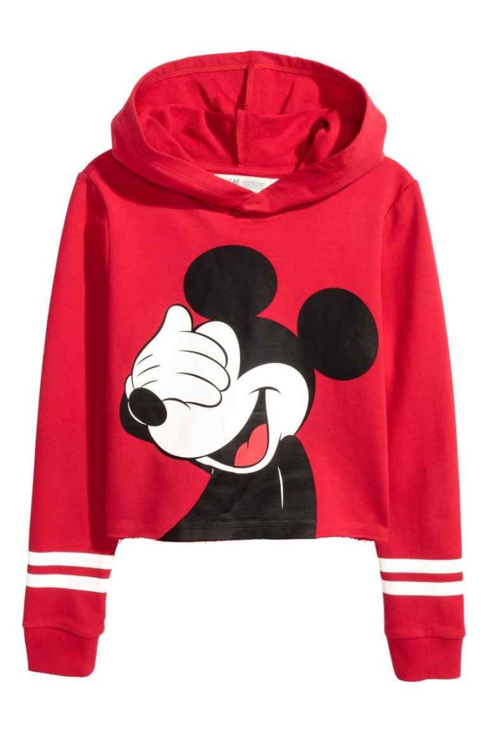 Толстовка худи Disney Mickey Mouse h&m