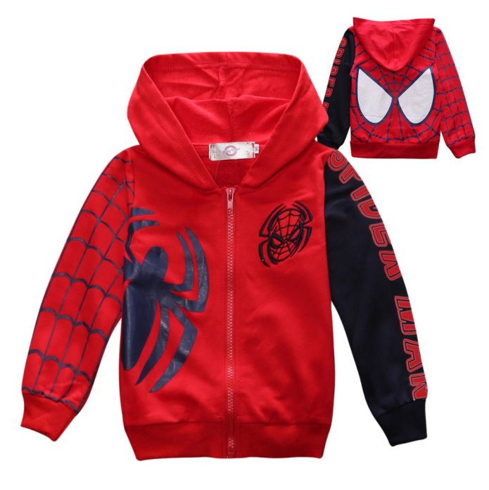 Толстовка худи Spider-man детская