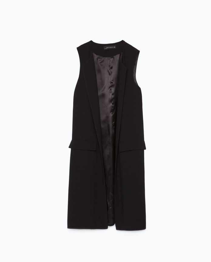 Жилет женский Zara жилет удлиненный