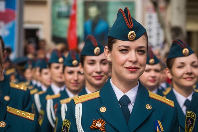 Парадная форма МЧС женская