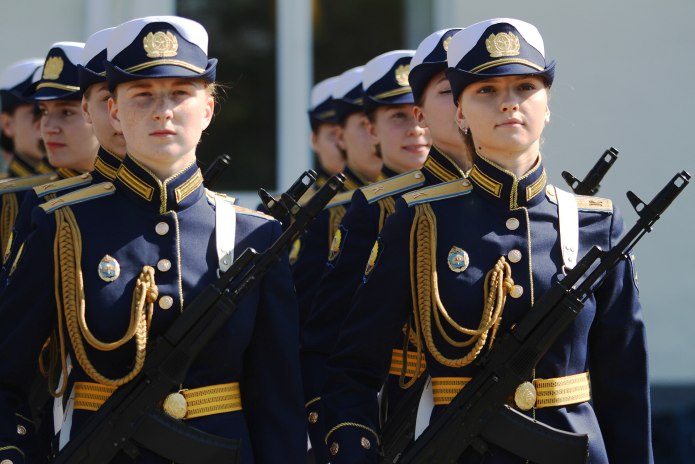 Женская парадная Военная форма