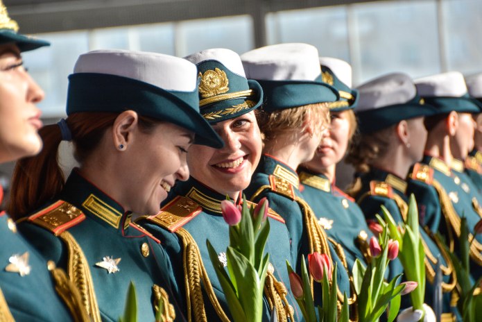Женская парадная Военная форма