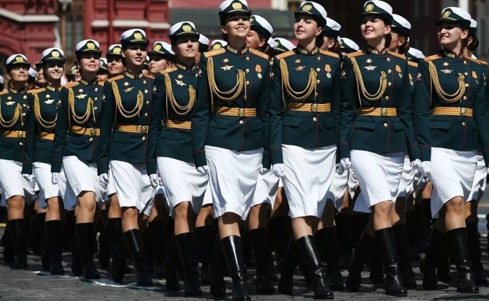 Женская парадная Военная форма