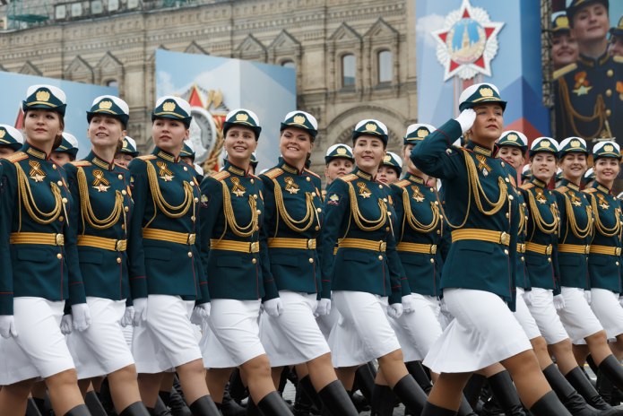 Форменная одежда военнослужащего ПВО РФ