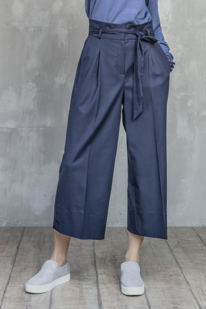 Zara брюки кюлоты женские