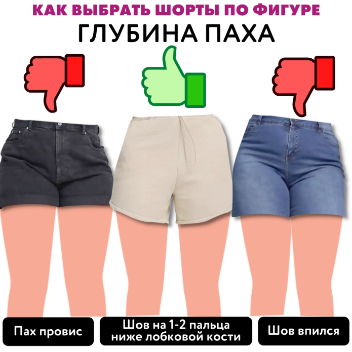 Как выбрать шорты женские зимние