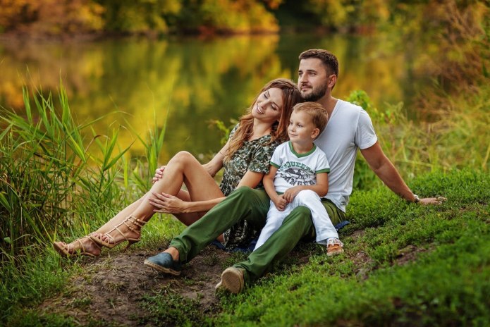 Семейная фотосессия в парке