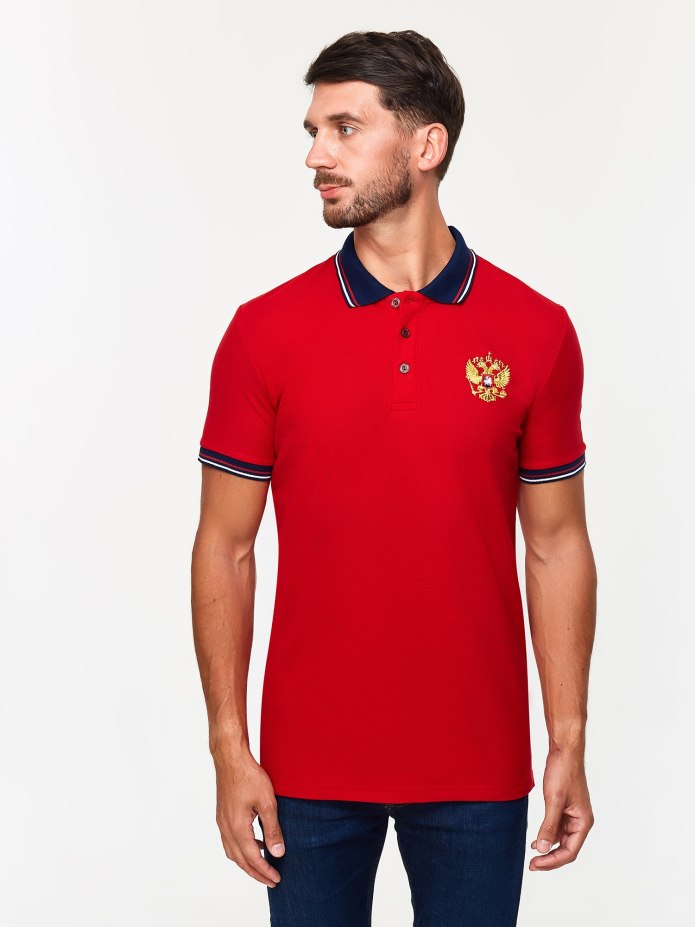 Поло мужское 65m-RR-1356 Red-n-Rock's