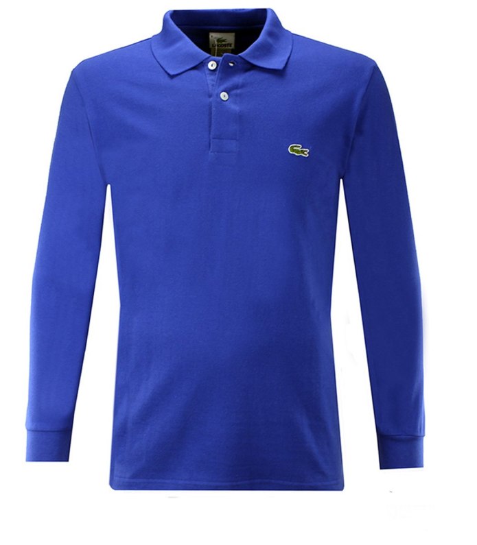 Lacoste поло с длинным рукавом