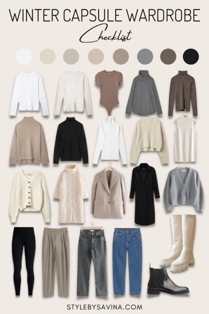 Winter Capsule Wardrobe 2020