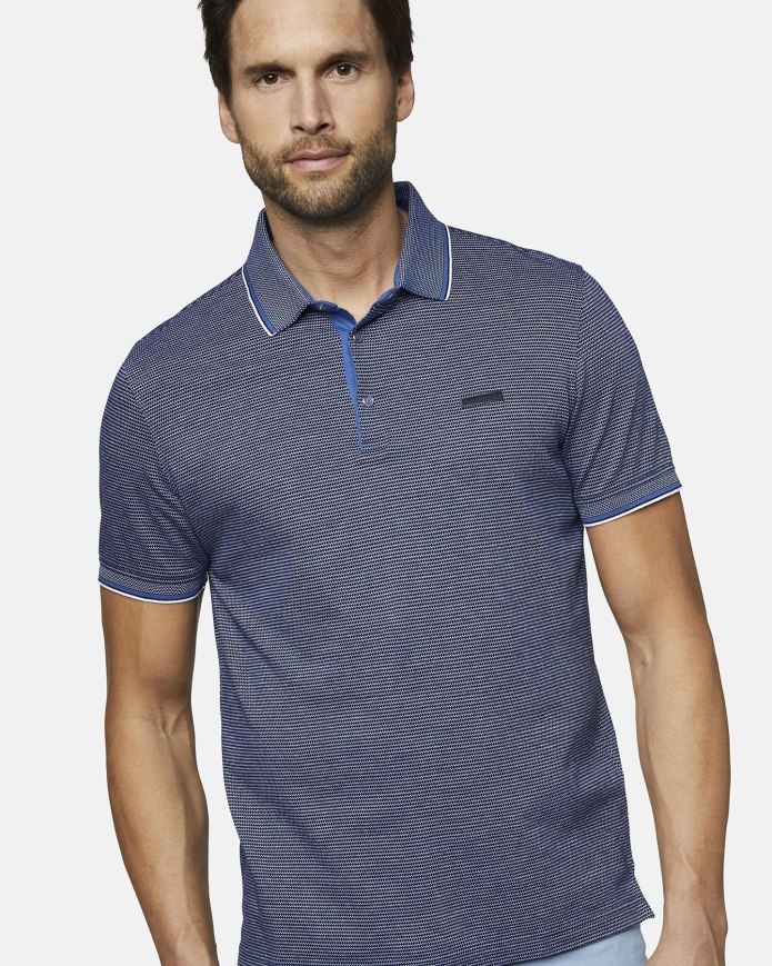 Fred Perry поло с желтым воротником