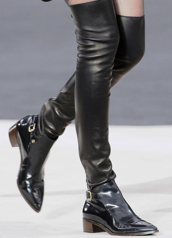 Ботфорты Givenchy черные,