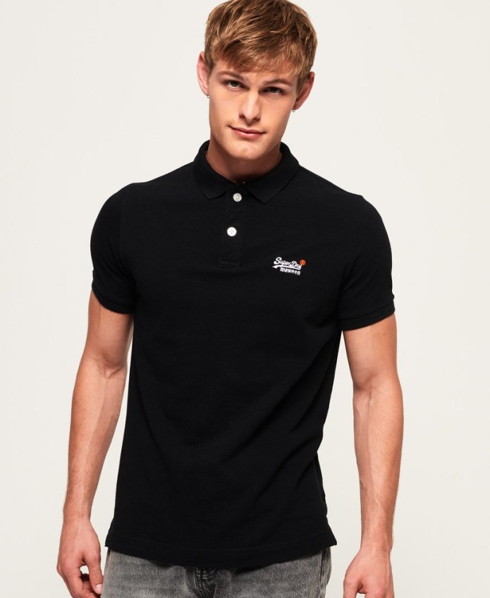 Поло Superdry мужские белое