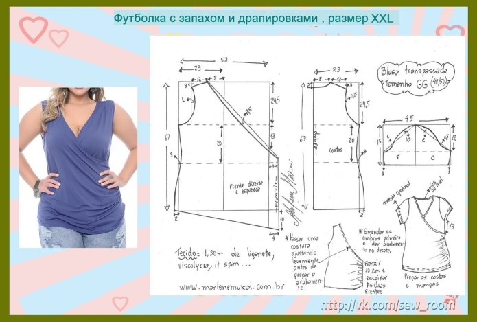 Выкройки для полных женщин