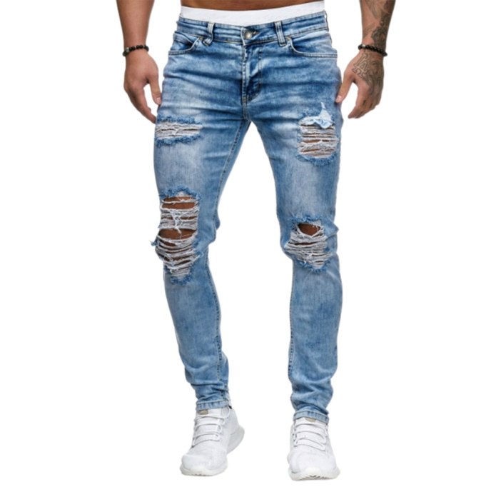 Джинсы skinny Biker мужские