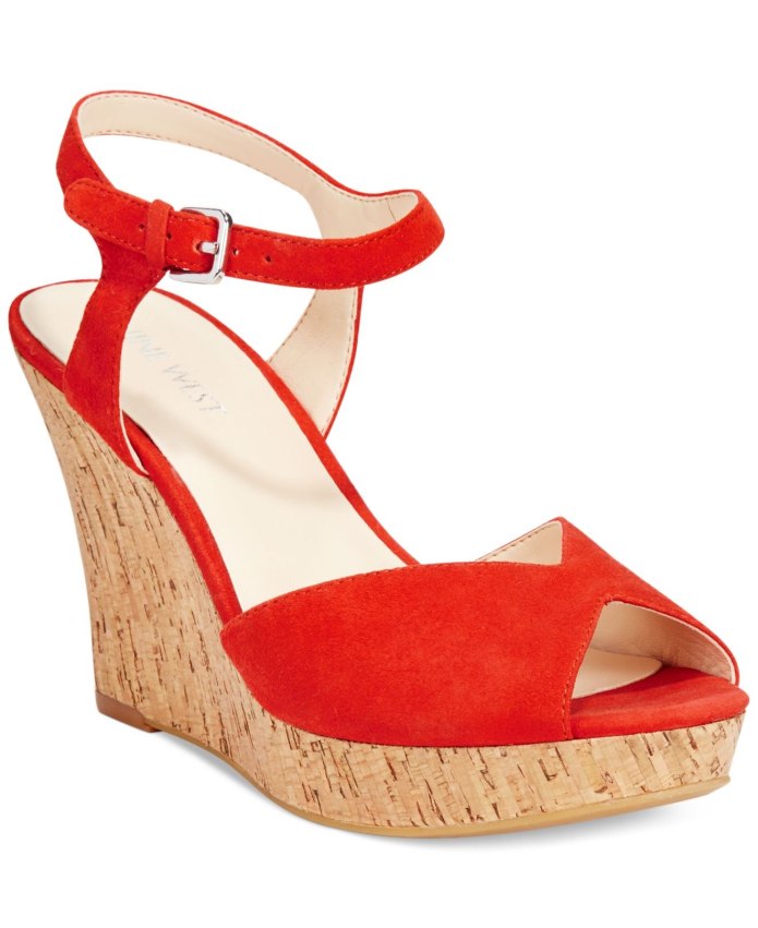 Nine West сандали на танкетке
