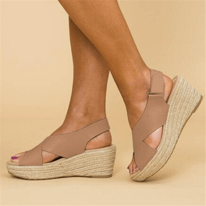 Сабо Peep Toe platform