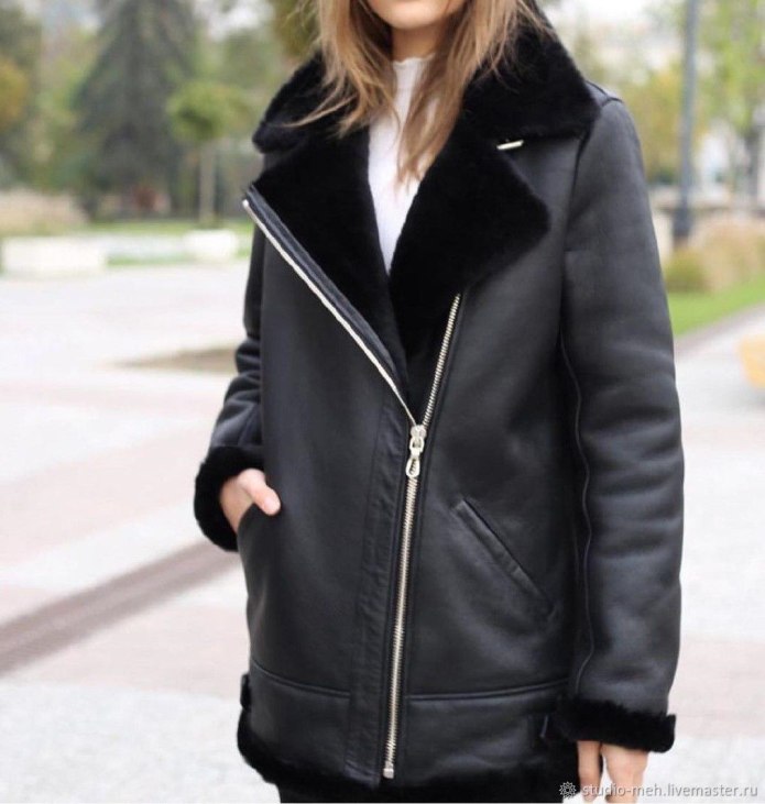 Warehouse Авиатор дубленка Авиатор