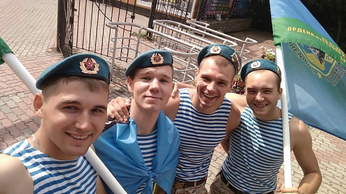 Берет ВДВ капелька