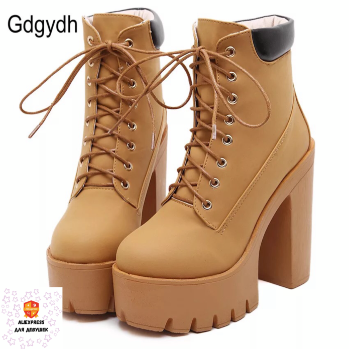 Botas mujer женские сапоги на платформе