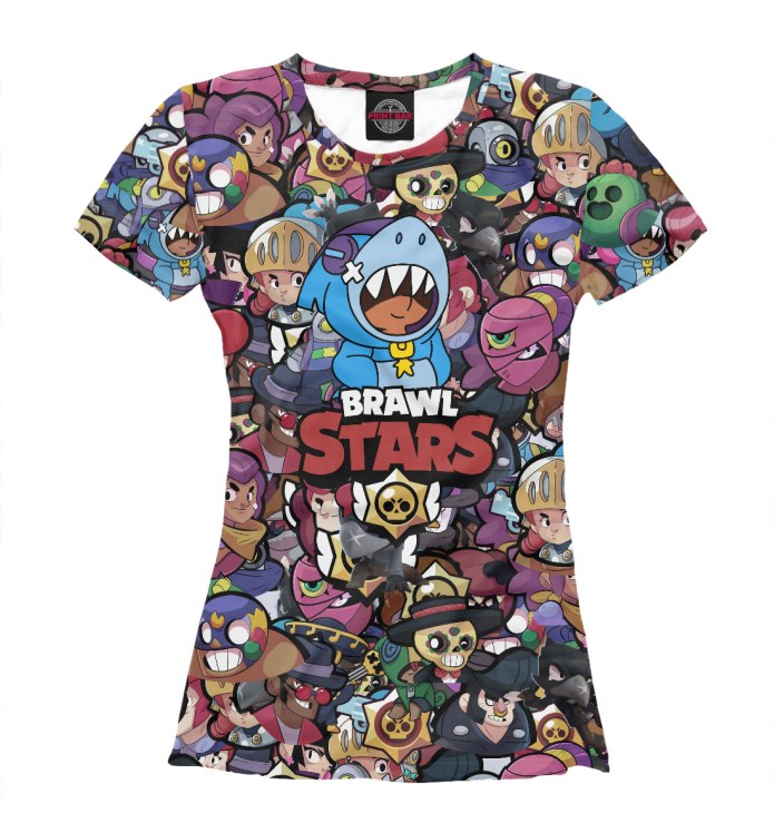 Футболки Brawl Stars с Леоном