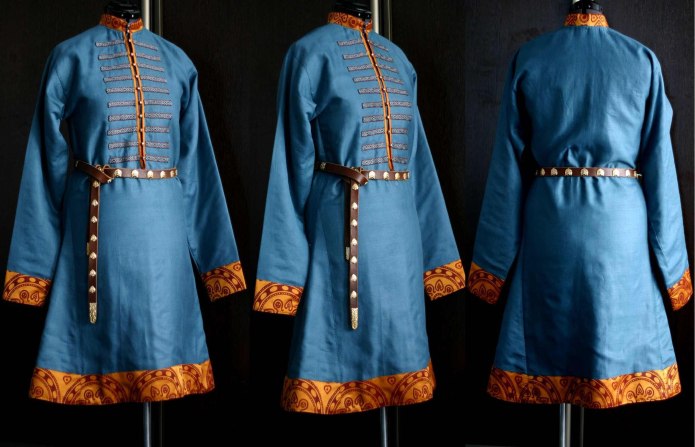 Зипун кафтан мужская народная верхняя одежда