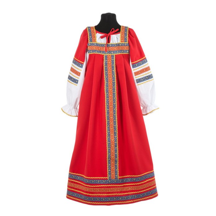 Сарафан русский народный