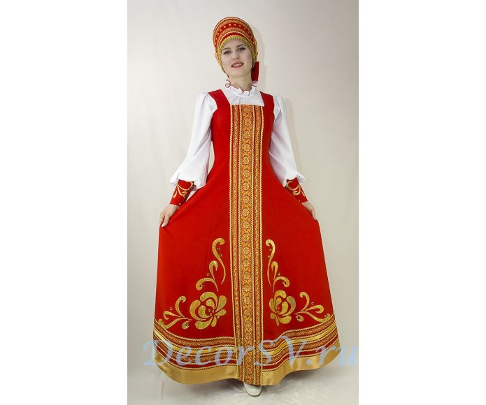 Русский народный костюм женский