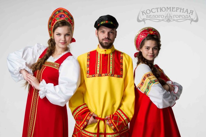 Русский национальный костюм (63 фото)
