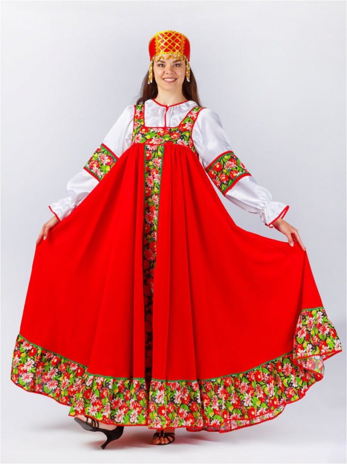 Русский народный костюм женский