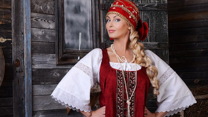Русская красавица